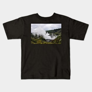 Nouvelle Zélande - Rotorua, Te Puia Kids T-Shirt